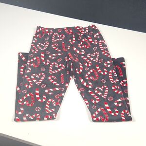 No Boundaries - Children's Pajama Pants - Candy Cane Print - Size L (11/13)